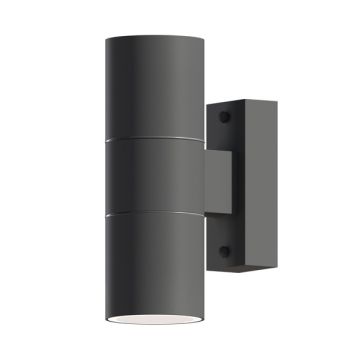 Calex Wandlamp buiten GU10 | Up & Down | Rond | IP54 | Antraciet