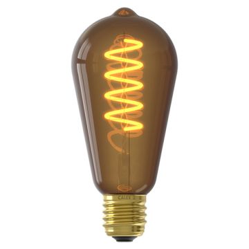 Calex LED lamp E27 | Edison ST64 | Filament | Natural | 1800K | Dimbaar | 4W