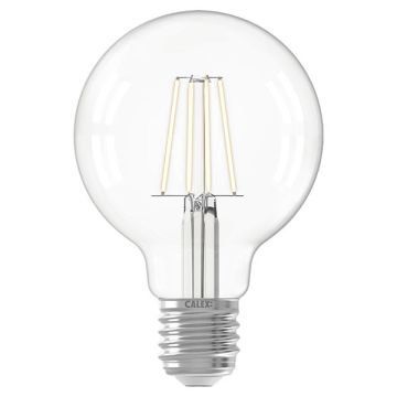 Calex LED lamp E27 | Bol G80 | Filament | Helder | 2700K | Dimbaar | 4.5W