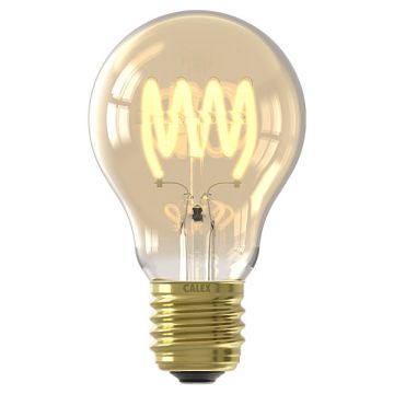 Calex LED lamp E27 | Peer A60 | Sensorlamp dag/nacht | Goud | 2200K | 3.5W (40W)