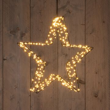 Kerstster 3D | 36 cm | 300 leds | Warm wit