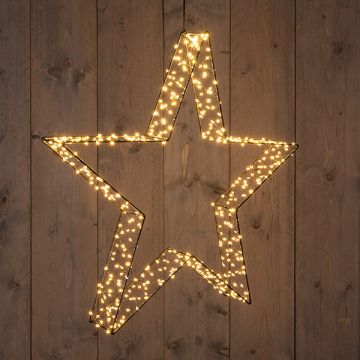 Kerstster 3D | 56 cm | 540 leds | Warm wit