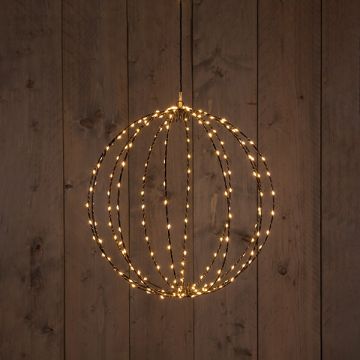 Lichtbol kerst | Ø 40 cm | 192 lampjes | Extra warm wit