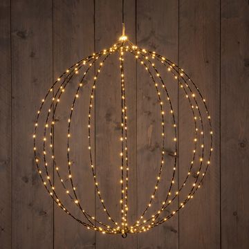 Lichtbol kerst | Ø 60 cm | 288 lampjes | Extra warm wit