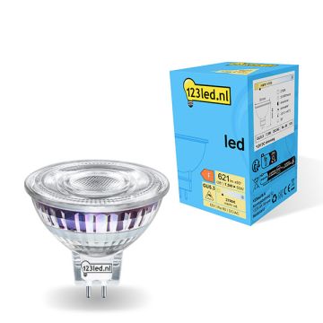 123led GU5.3 led-spot dimbaar 7.5W (50W)