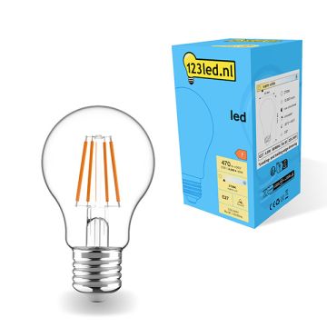 123led E27 filament led-lamp peer dimbaar 4.5W (40W)