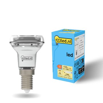 123led E14 led-lamp reflector R39 1.5W (21W)