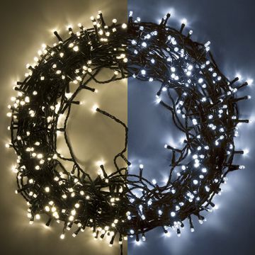 Kerstverlichting 39 meter | koud wit & warm wit | 480 lampjes