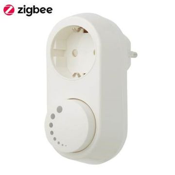 Zigbee stekkerdimmer 0-100W | Fase afsnijding (RC) | EcoDim DIM.06