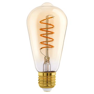 Eglo LED lamp E27 | Edison ST64 | Filament | Goud | 2000K | Dimbaar | 4W