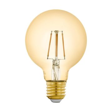 Eglo Smart LED lamp E27 | Globe G80 | Filament | Amber | Zigbee | 2200K | 4.9W (42W)