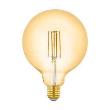 Eglo Smart LED lamp E27 | Globe G125 | Filament | Amber | Zigbee | 2200K | 4.9W (51W)