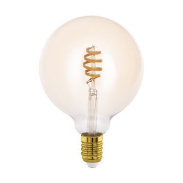 Eglo Smart LED lamp E27 | Globe G125 | Filament | Amber | Zigbee | 2200-6500K | 4.9W (33W)