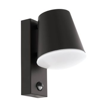 Eglo Wandlamp met sensor E27 | Caldiero | IP44 | Antraciet