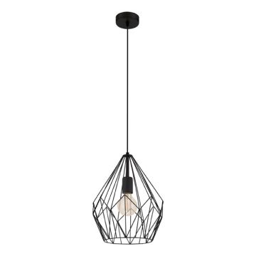 Eglo Hanglamp E27 | Carlton | Zwart