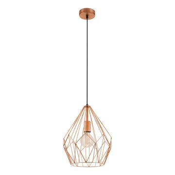 Eglo Hanglamp E27 | Carlton | Koper