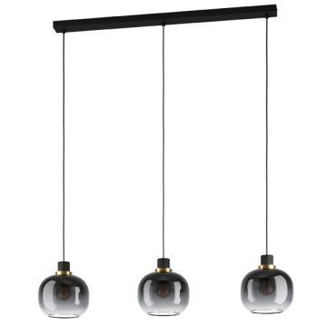 Eglo Hanglamp E27 | Oilella 3 | Zwart