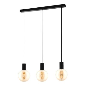 Eglo Hanglamp E27 | Pozueta 3 | Zwart