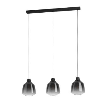 Eglo Hanglamp E27 | Sedbergh 3 | Zwart