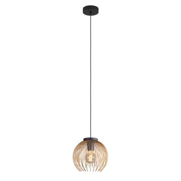 Eglo Hanglamp E27 | Venezuela | Ø 23.5 cm | Zwart/Goud