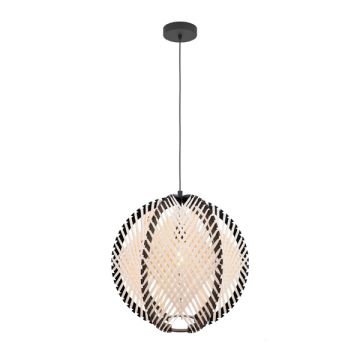 Eglo Hanglamp E27 | Waverton | Ø 40 cm | Zwart