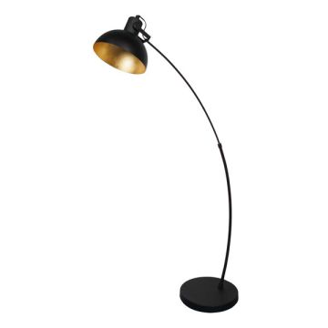 Eglo Vloerlamp E27 | Jaafra | Zwart/Goud