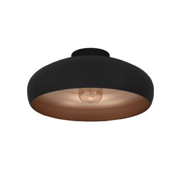 Eglo Plafondlamp E27 | Mogano | Ø 400 mm | Zwart