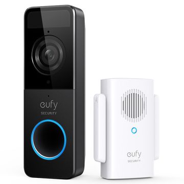 Eufy Video Doorbell Battery Slim | C211 | Zwart