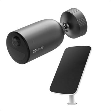 Ezviz EB3 Outdoor Kit | Battery Camera incl. Solar Panel | 2K | Zwart