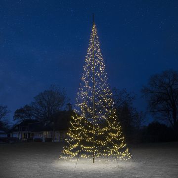 Fairybell kerstboom | 8 meter | 1500 leds | Warm wit met twinkle