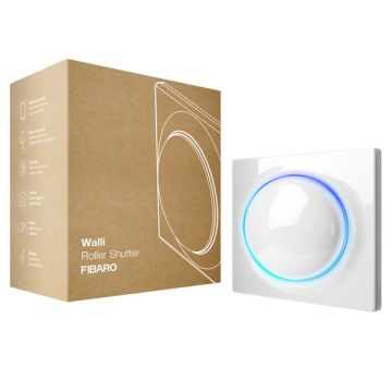 FIBARO Walli Roller Shutter | Z-Wave Plus | Max. 2200W | Wit