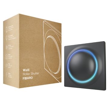 FIBARO Walli Roller Shutter | Z-Wave Plus | Max. 2200W | Antraciet