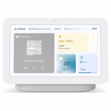 Google Nest Hub 2e generatie | Chalk