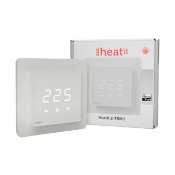 Heatit Z-TRM3 thermostaat | 3600W | Z-Wave Plus | Wit