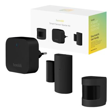 Hombli Smart Bluetooth Sensor Kit | Zwart