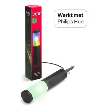 Innr Zigbee Outdoor Sokkellamp uitbreiding | RGB + 1800-6500K | Werkt met Philips Hue | 4.5W