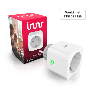 Innr Zigbee Smart Plug met energiemeter | Max. 3680W | Wit | 1 stuk