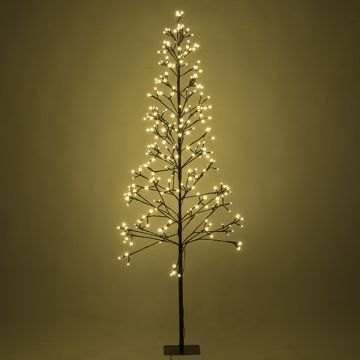 LED Kerstboom 150 cm | 280 lampjes | Warm wit | Geschikt voor buiten