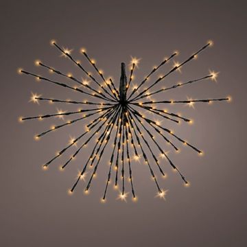 Poolster kerstverlichting | Ø 70 cm | Extra warm wit | 160 leds | Lumineo