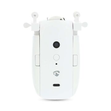 Nedis SmartLife Gordijnrobot | I Rail / U Rail | Batterij/USB | 4000 mAh | Bluetooth | Wit