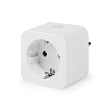 Nedis SmartLife Smart Plug met energiemeter | Max. 3680W | Zigbee | Wit