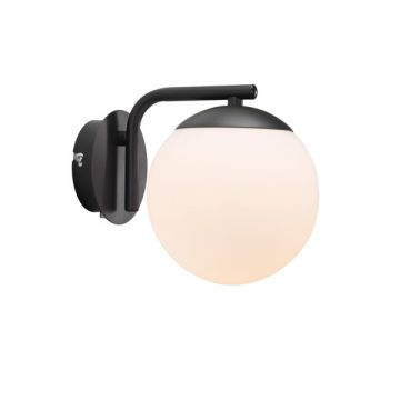 Nordlux Wandlamp E14 | Grant | Glas | Zwart