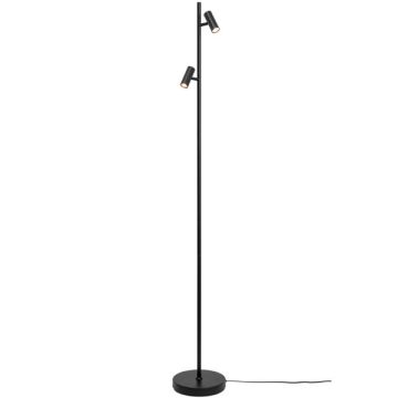 Nordlux Vloerlamp | Omari | 2700K | 320 lumen | Zwart | 6.4W