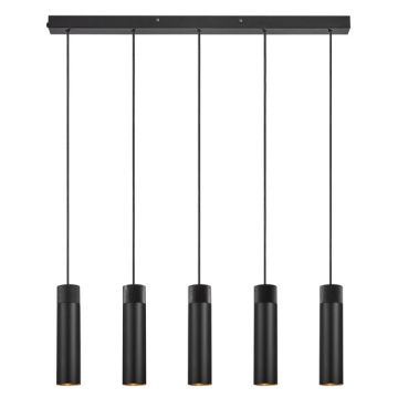 Nordlux Hanglamp GU10 | Tilo 5-Spot | Zwart