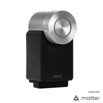 Nuki Smart Lock Pro | Matter | 4e generatie | Zwart