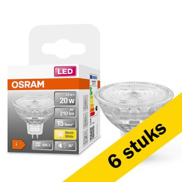 Aanbieding: 6x Osram GU5.3 LED spot | 2700K | 2.6W (20W)