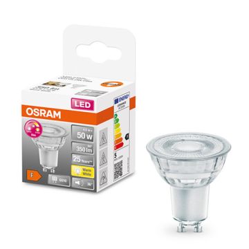 Osram GU10 LED spot | GlowDim | 1800-2700K | Dimbaar | 4.5W (50W)