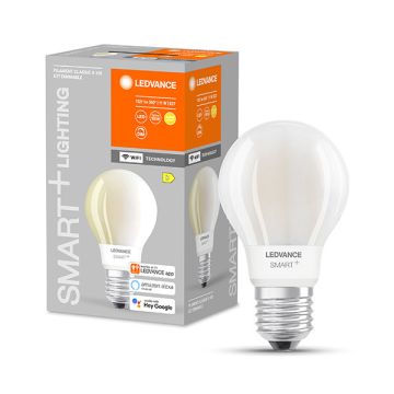 Ledvance SMART+ WiFi | E27 | Peer A60 | 2700K | Mat | 1521 lumen | 11W