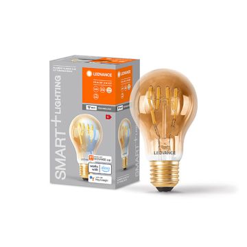 Ledvance SMART+ WiFi | E27 | Peer A60 | 2200-5500K | Goud | 470 lumen | 6W