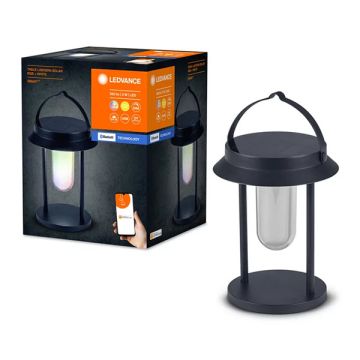 Ledvance Slimme solar Tafellamp | Rond | RGB + 3000K | IP44 | 3W